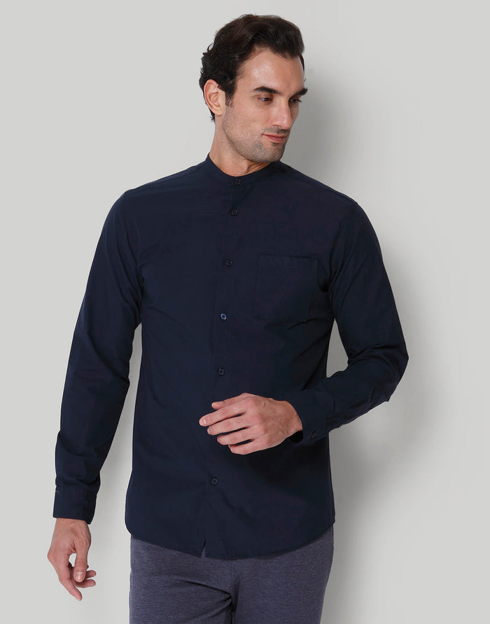 Blue Full Sleeves Shirt