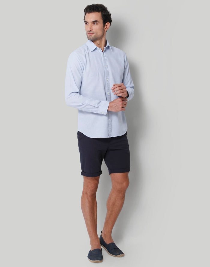 Blue Full Sleeves Shirt