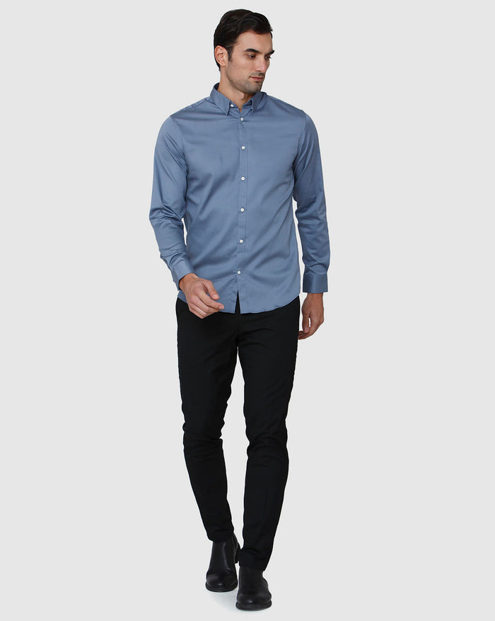 Blue Full Sleeves Shirt