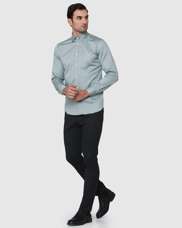 Blue Full Sleeves Shirt