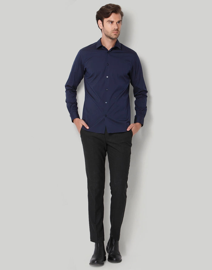 Blue Full Sleeves Shirt