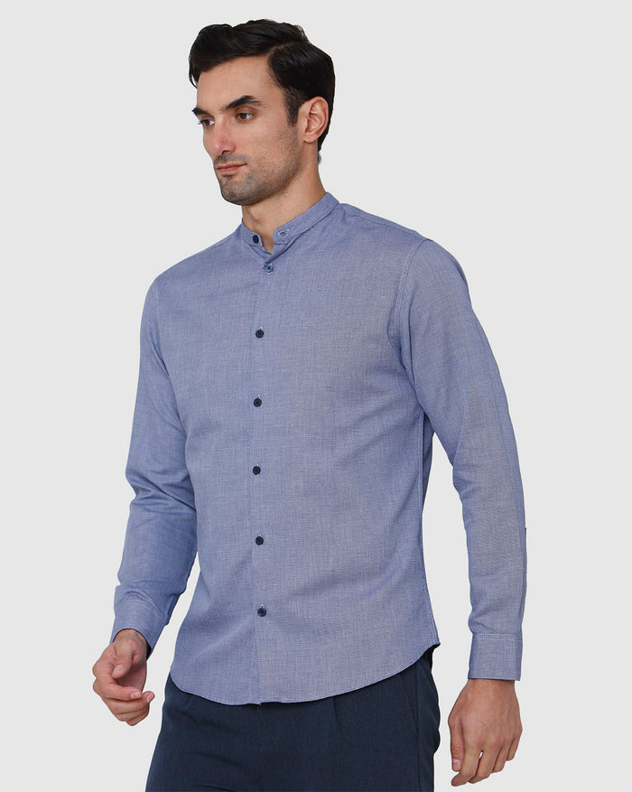 Blue Full Sleeves Shirt