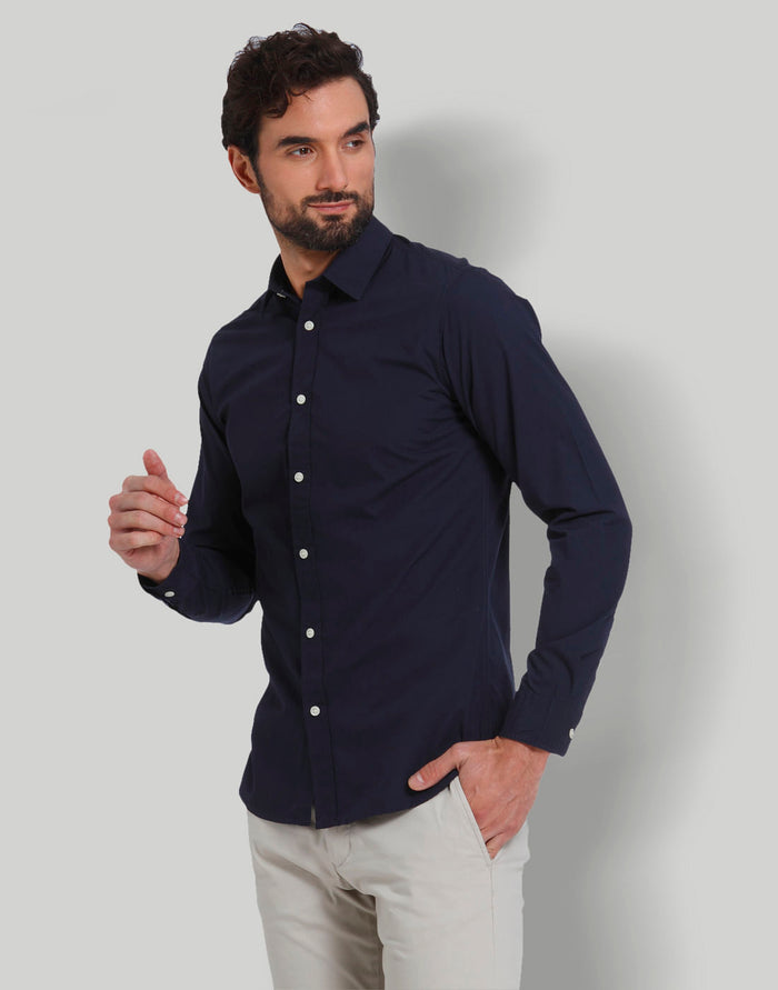 Blue Full Sleeves Shirt