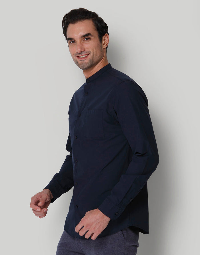 Blue Full Sleeves Shirt