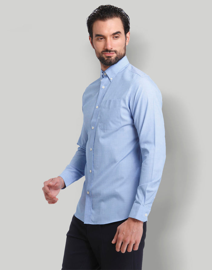 Blue Full Sleeves Shirt
