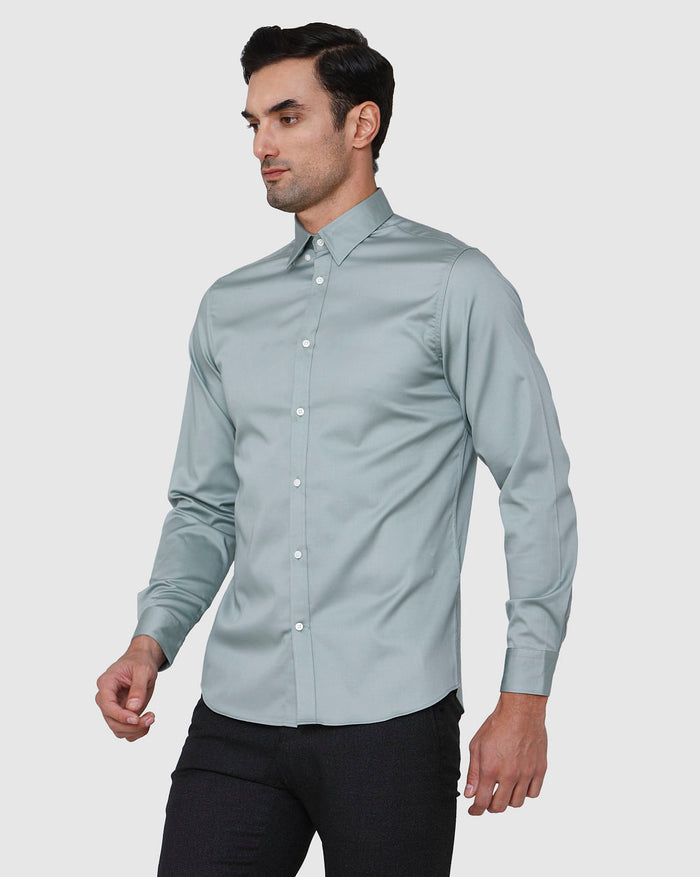 Blue Full Sleeves Shirt