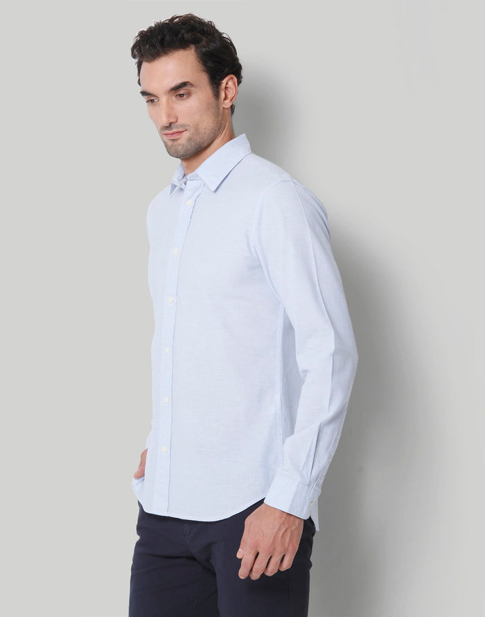 Blue Full Sleeves Shirt