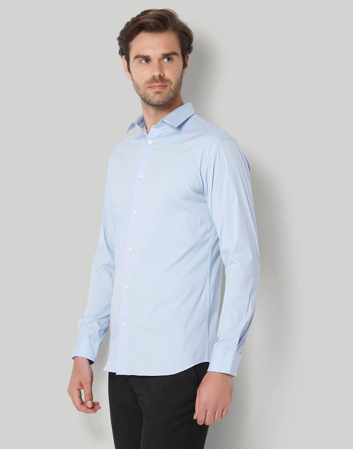 Blue Full Sleeves Shirt