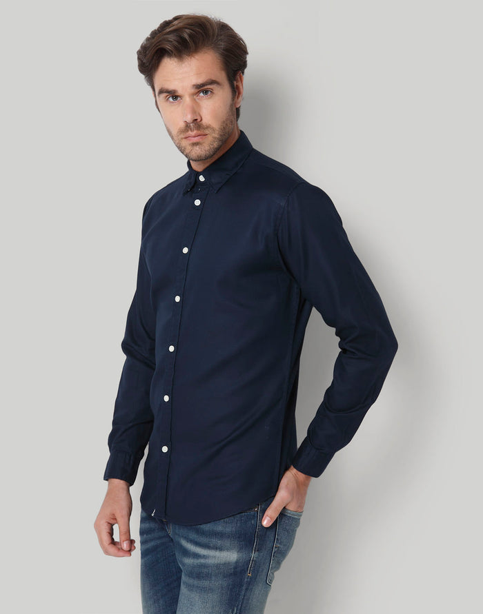Blue Full Sleeves Shirt