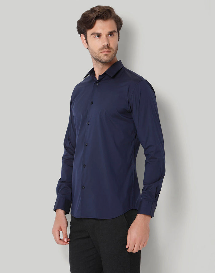 Blue Full Sleeves Shirt