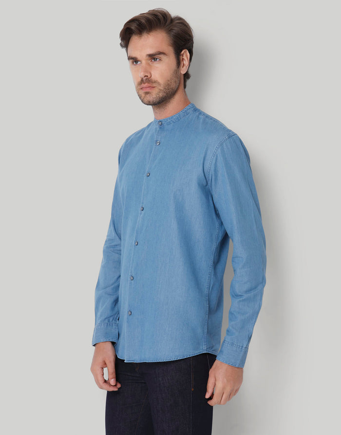 Blue Full Sleeves Shirt