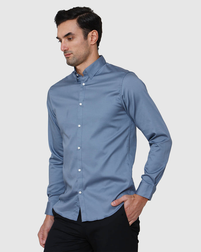 Blue Full Sleeves Shirt