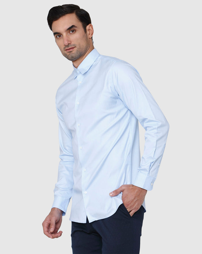 Blue Full Sleeves Shirt