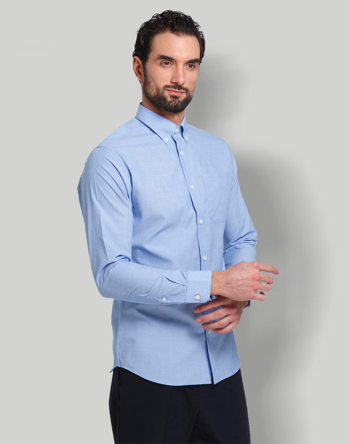Blue Full Sleeves Shirt