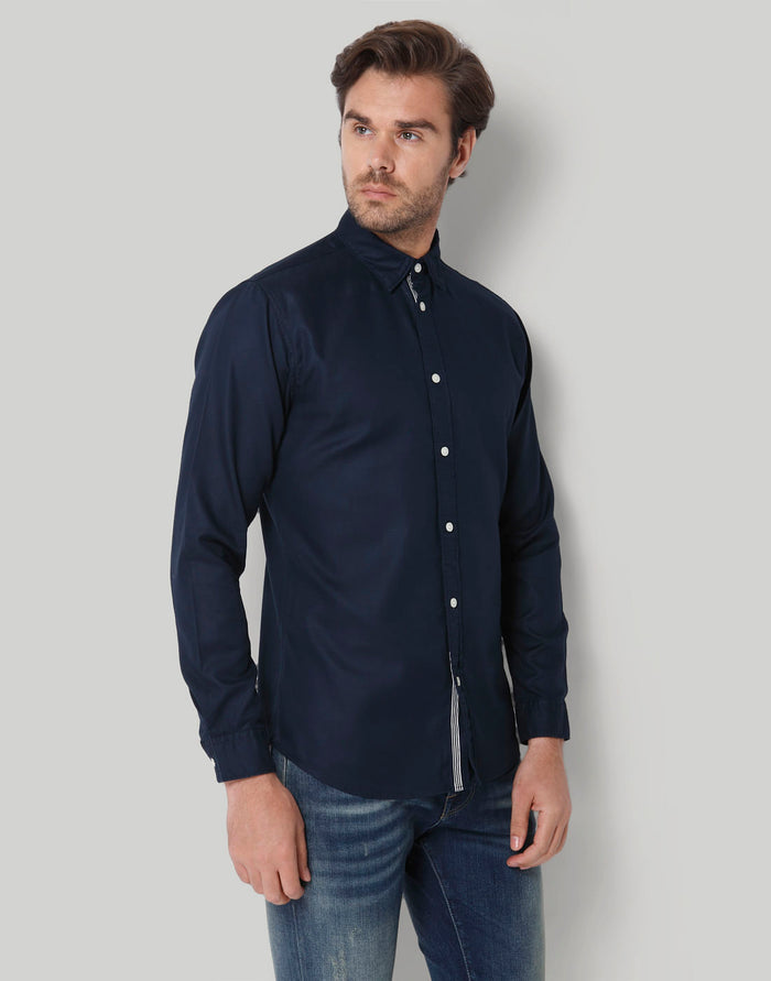 Blue Full Sleeves Shirt