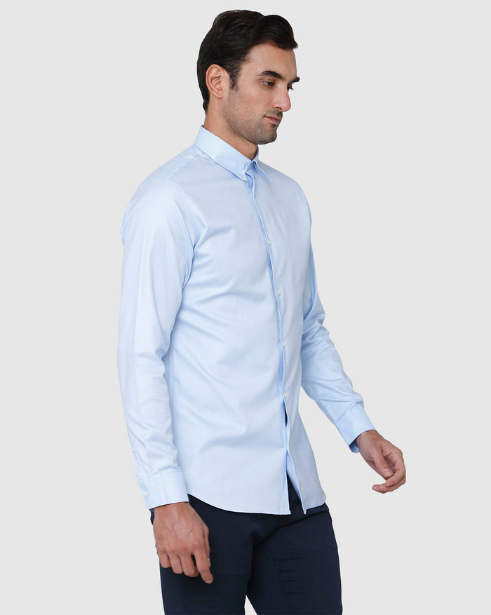 Blue Full Sleeves Shirt
