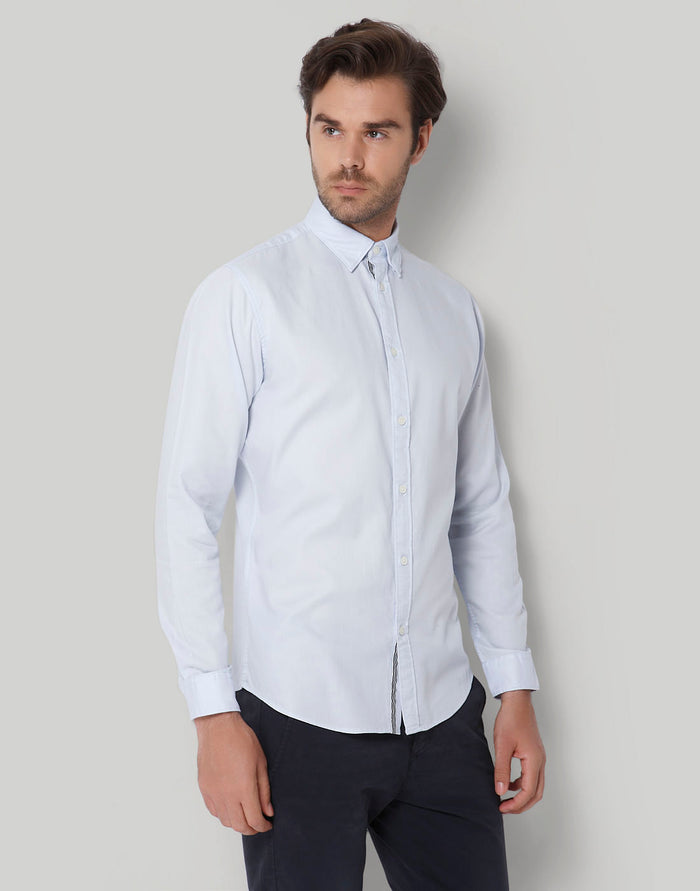 Blue Full Sleeves Shirt