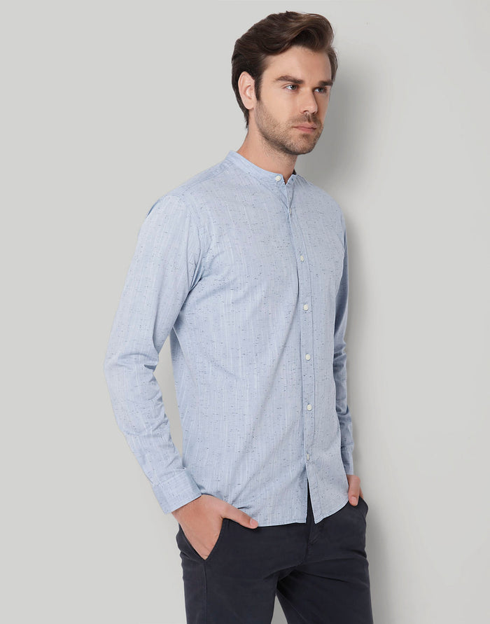 Blue Full Sleeves Shirt