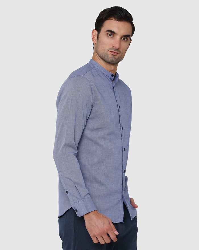 Blue Full Sleeves Shirt