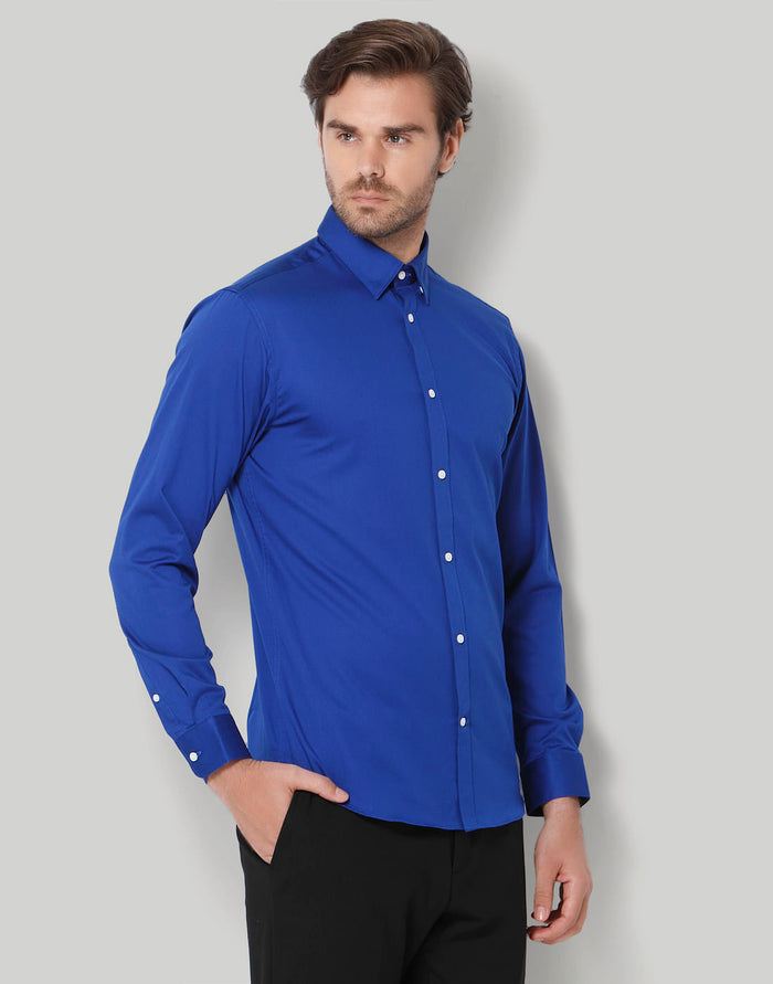 Blue Full Sleeves Shirt