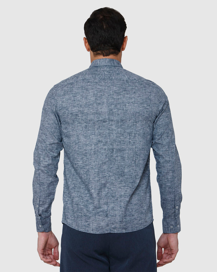 Blue Full Sleeves Shirt
