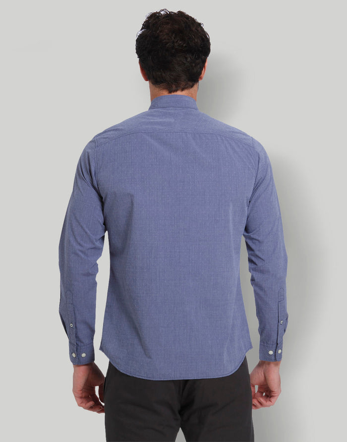 Blue Full Sleeves Shirt