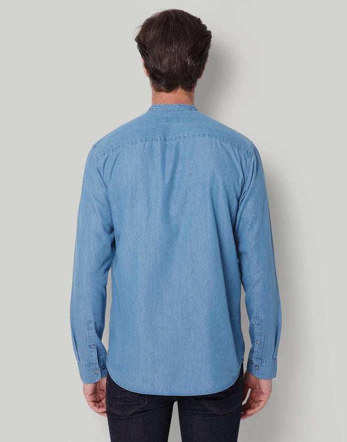 Blue Full Sleeves Shirt