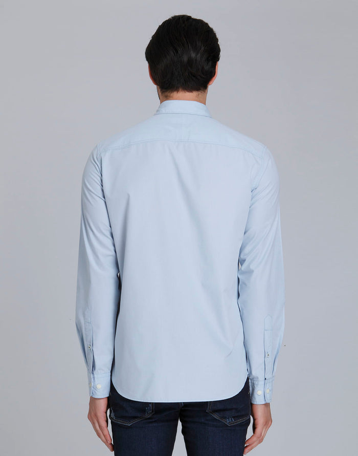 Blue Full Sleeves Shirt