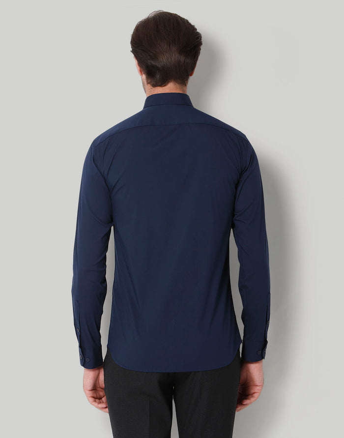 Blue Full Sleeves Shirt