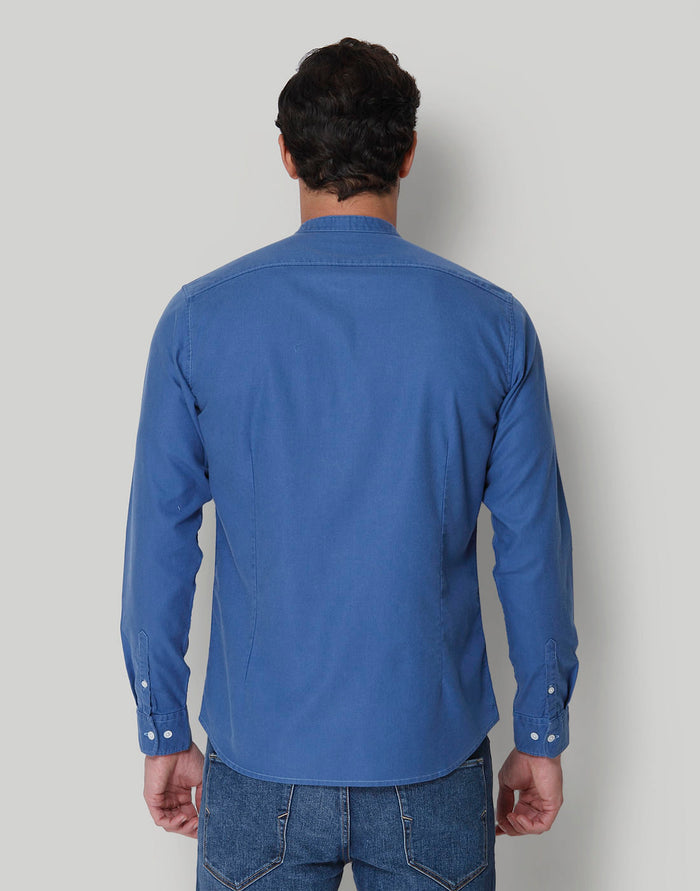 Blue Full Sleeves Shirt