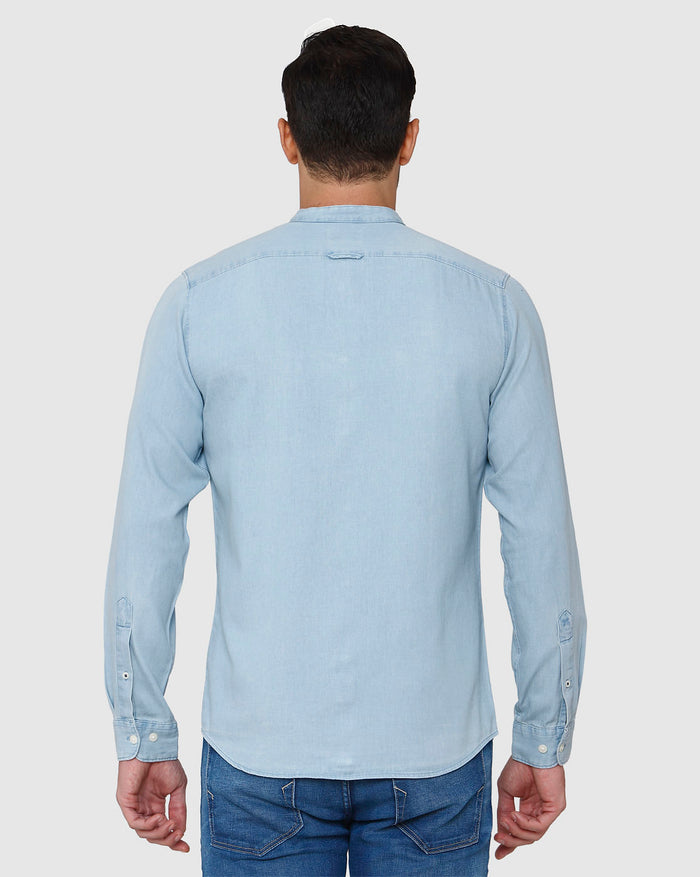 Blue Full Sleeves Shirt