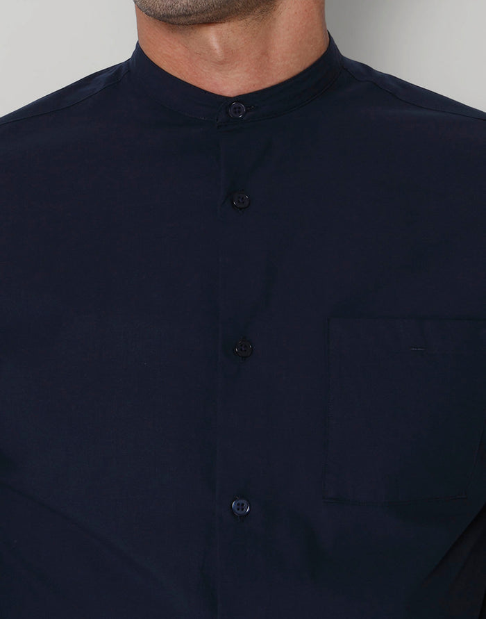 Blue Full Sleeves Shirt