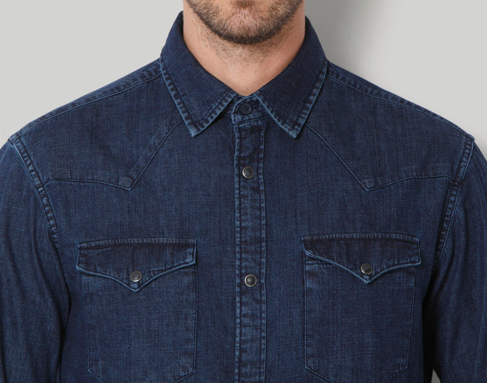 Blue Full Sleeves Shirt