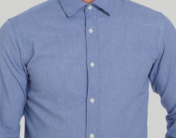Blue Full Sleeves Shirt