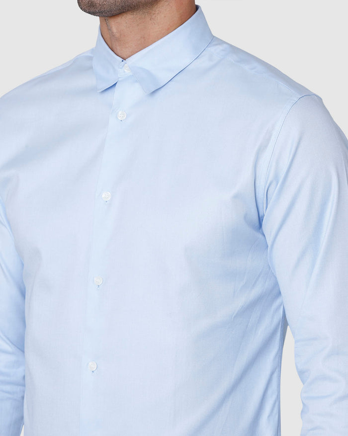 Blue Full Sleeves Shirt