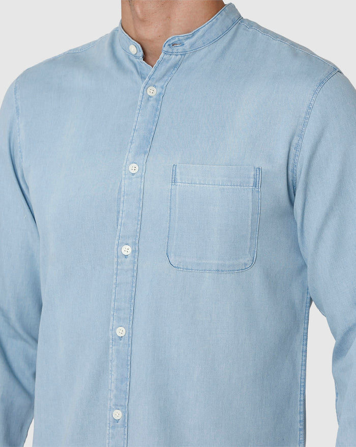 Blue Full Sleeves Shirt