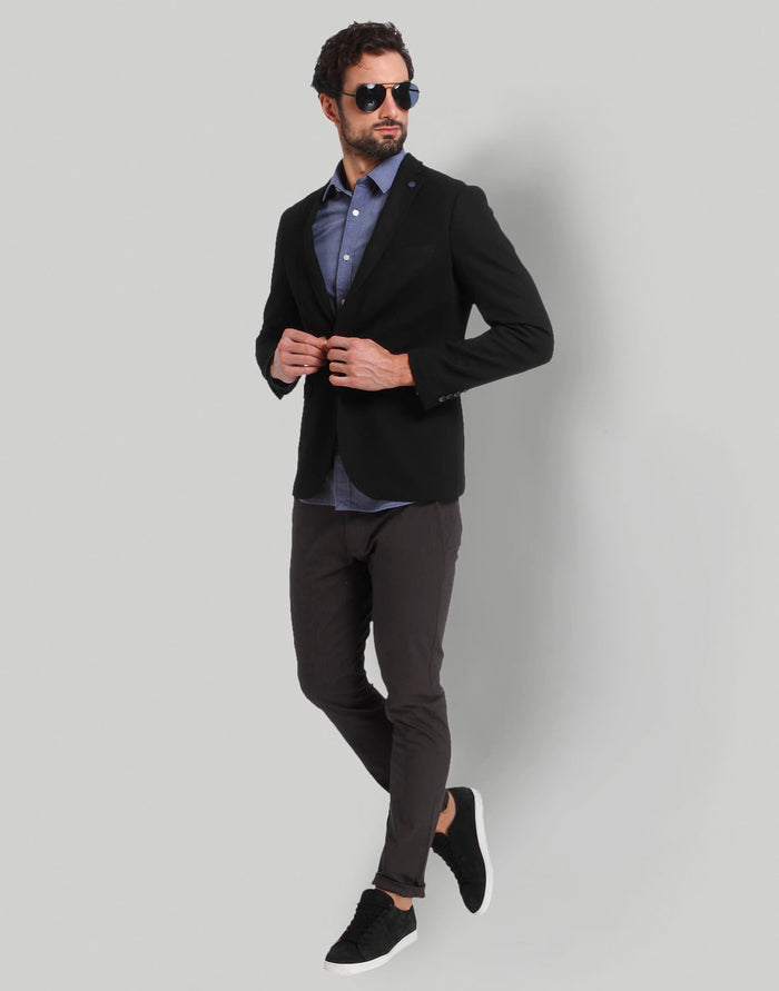 Blue Full Sleeves Shirt