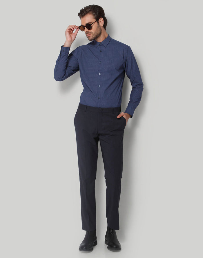 Blue Full Sleeves Shirt
