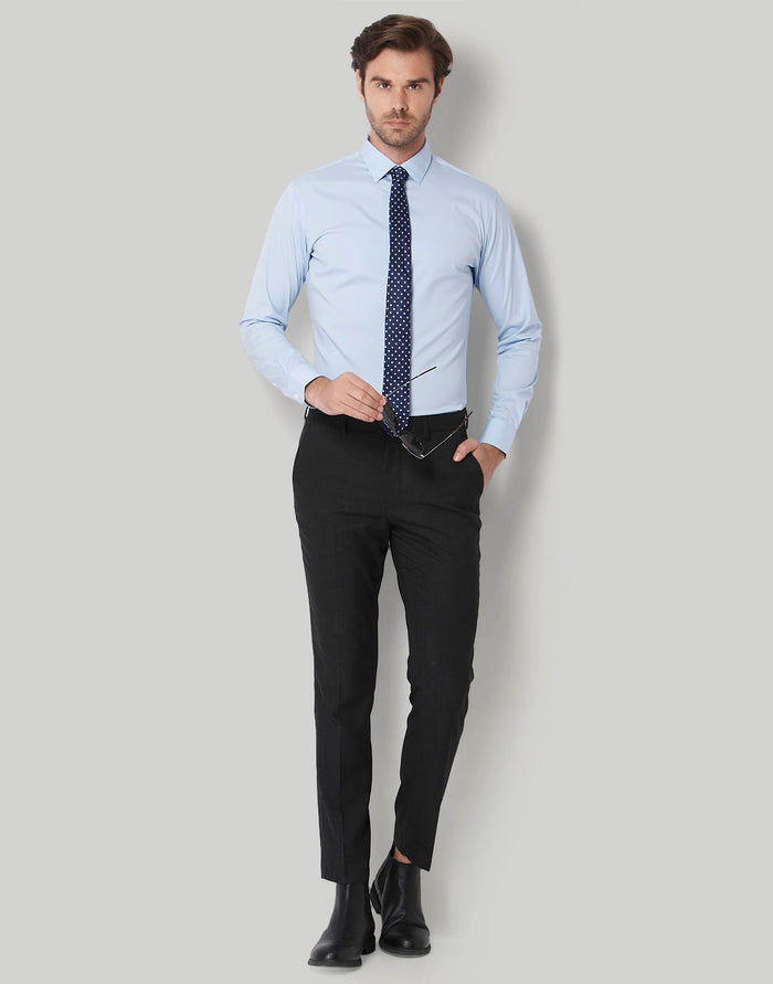Blue Full Sleeves Shirt