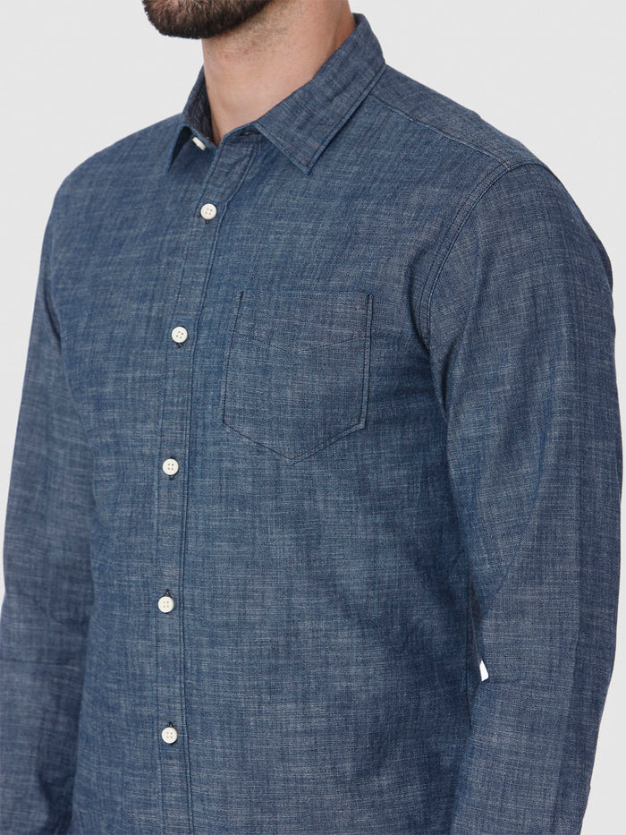 Blue Full Sleeves Shirt