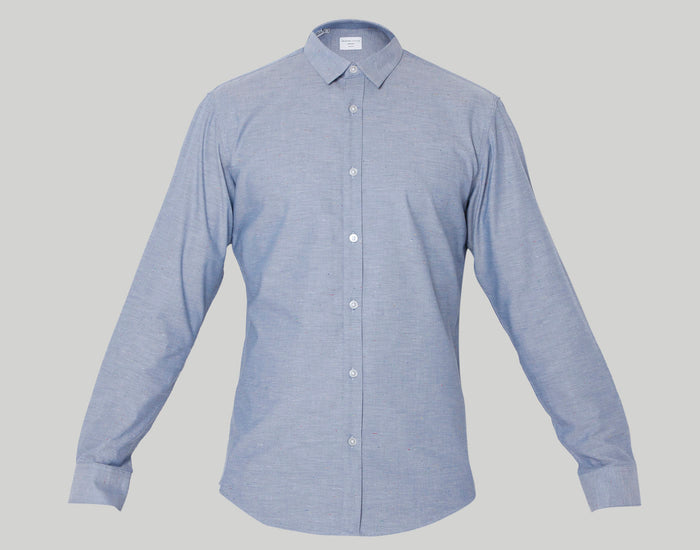 Blue Full Sleeves Shirt