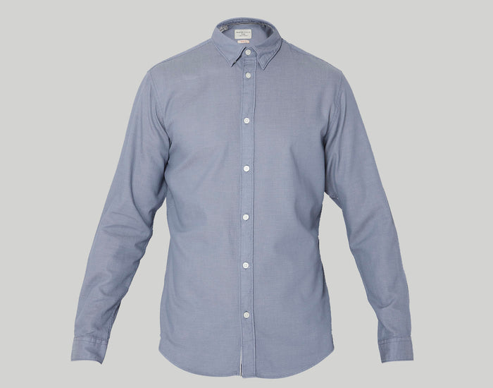Blue Full Sleeves Shirt