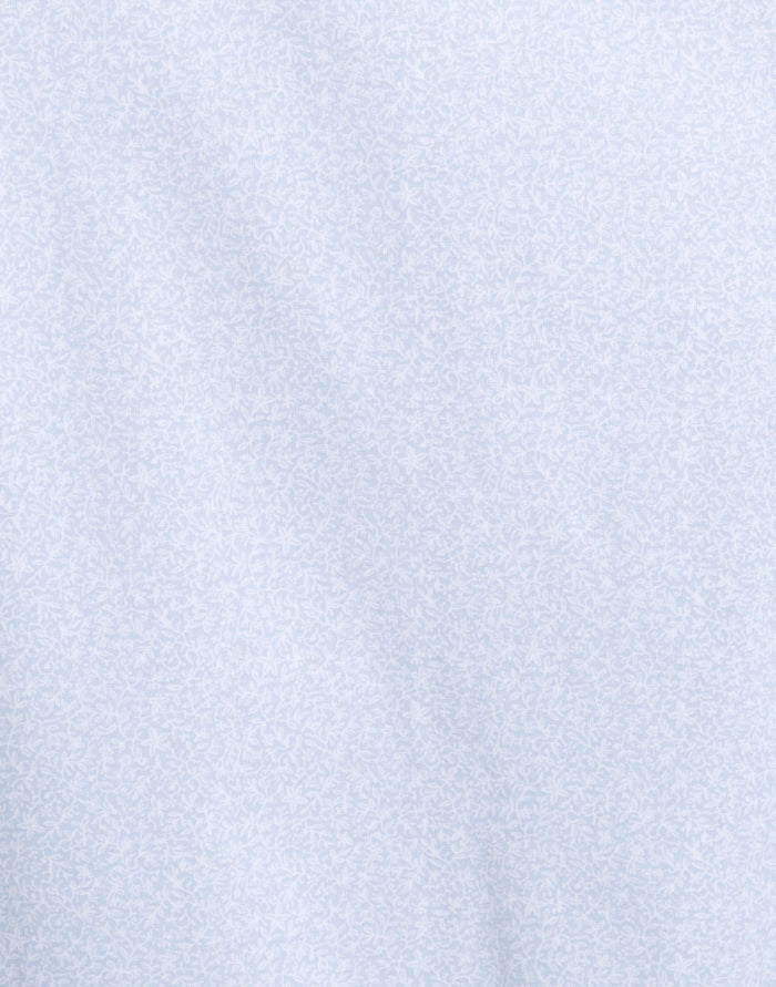 Blue Printed Full Sleeves Shirt