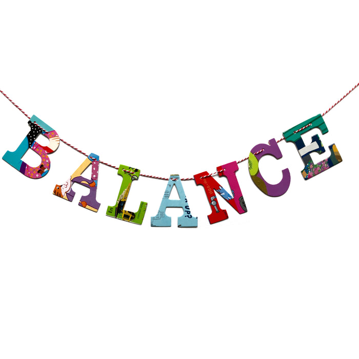 Board Book Garland DIY Kit BALANCE
