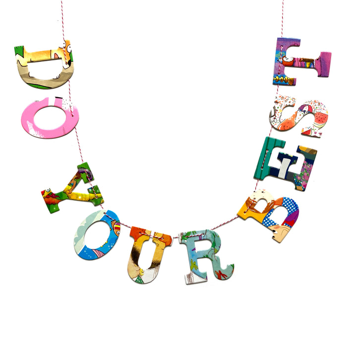 Board Book Garland DIY Kit DO YOUR BEST