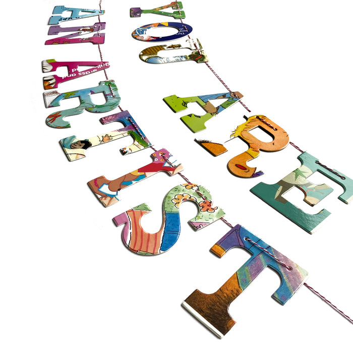 Board Book Garland DIY Kit YOU ARE AN ARTIST