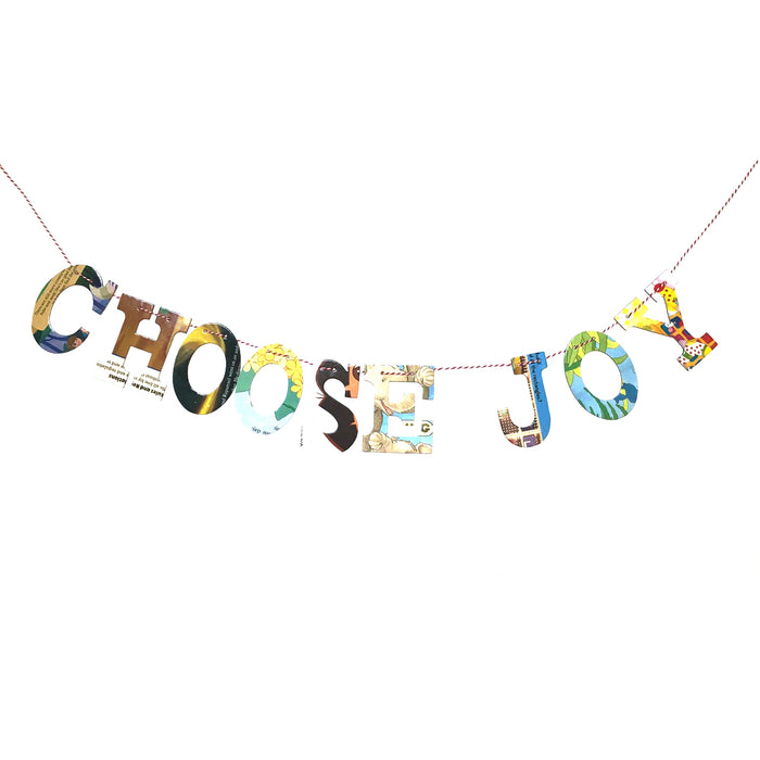 Board Book Garland Kit -- CHOOSE JOY