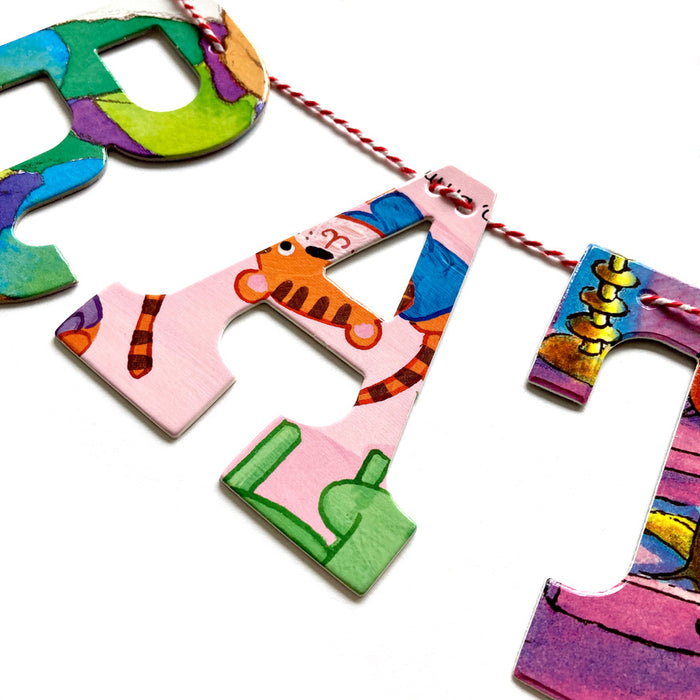 Board Book Garland Kit -- MADE OF STARS