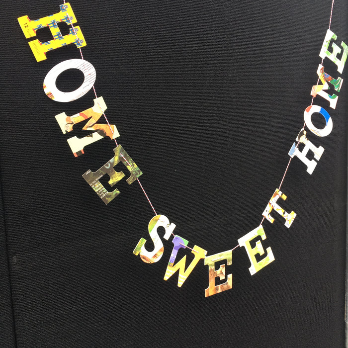 Board Book Phrase Garland Kit - HOME SWEET HOME
