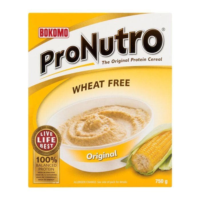 ProNutro Wheat Free Original (500g) | Food, South African | USA's #1 Source for South African Foods - AubergineFoods.com